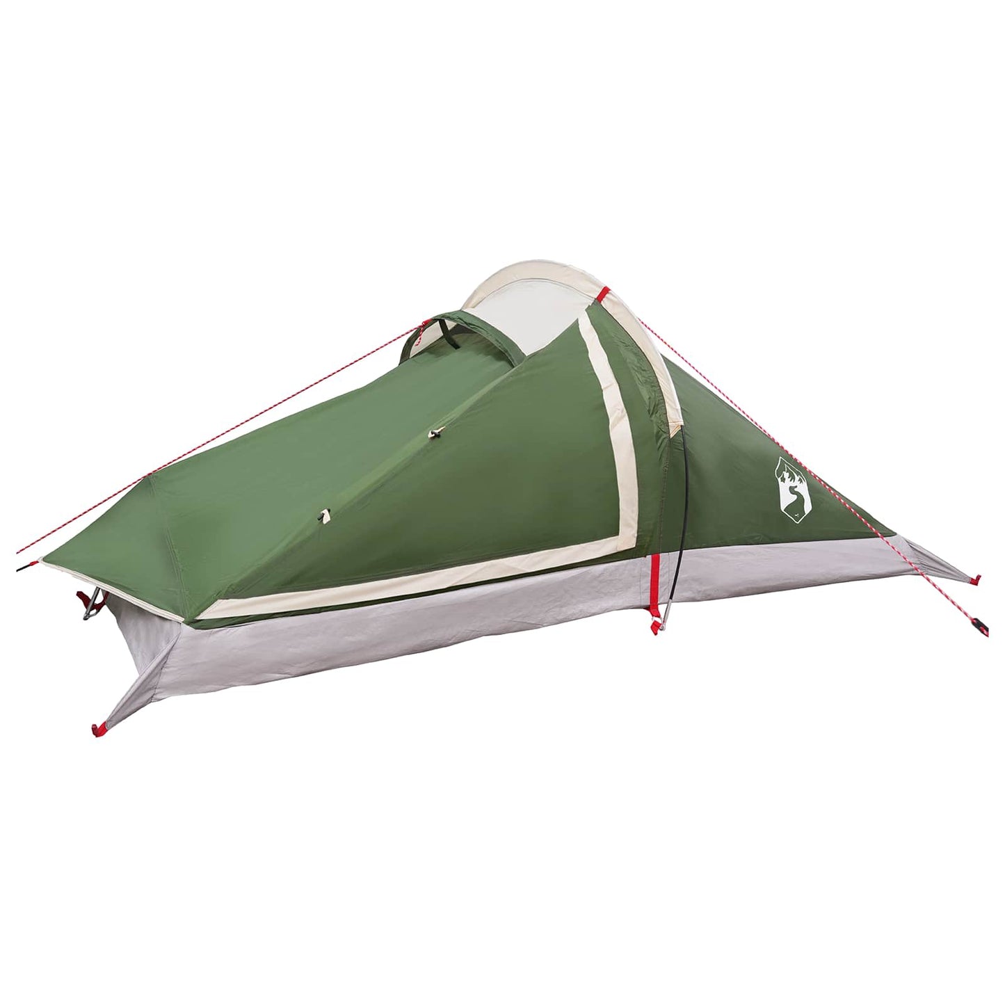 Trekkingzelt 2 Personen Grün 185T Polyester mit PU-Beschichtung