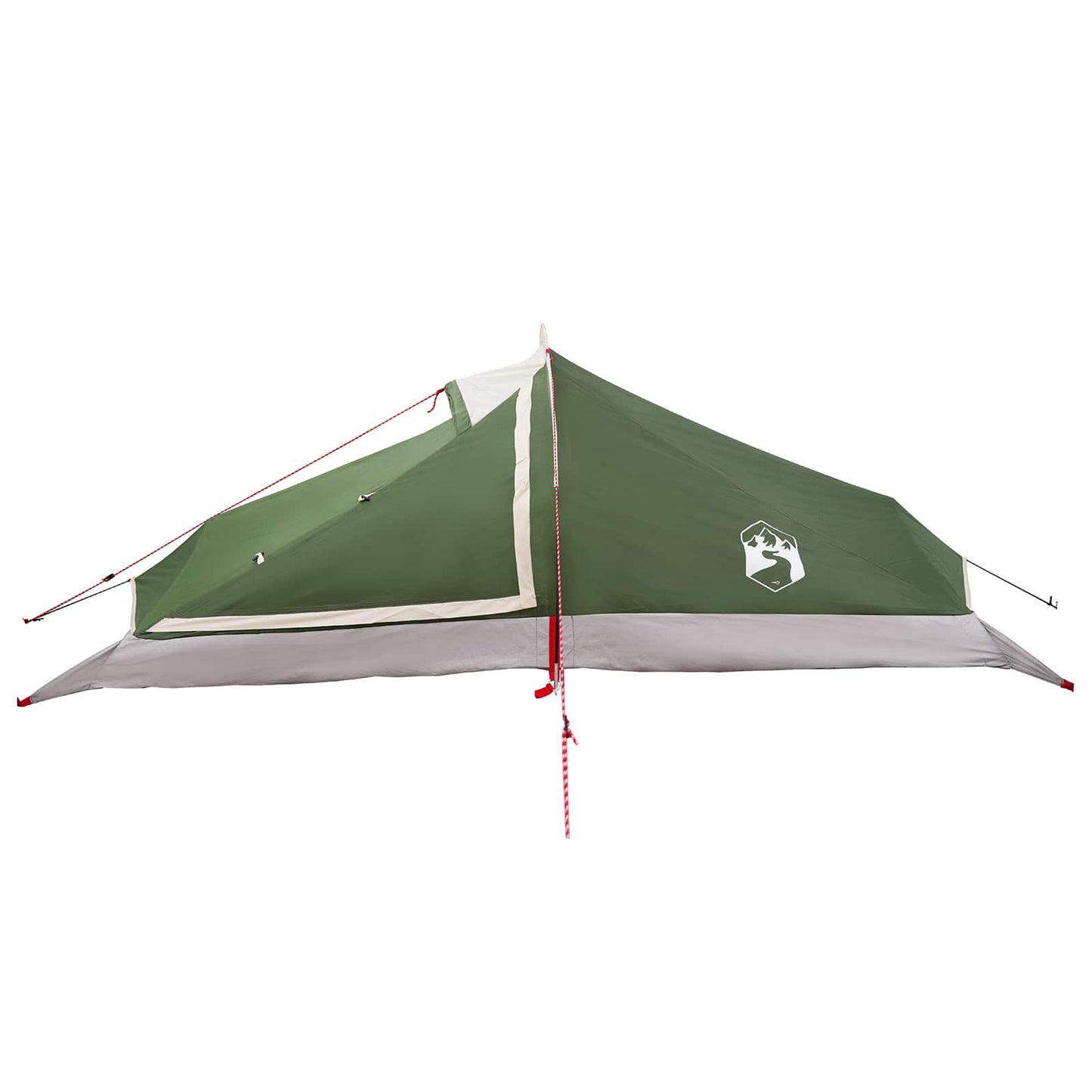 Trekkingzelt 2 Personen Grün 185T Polyester mit PU-Beschichtung