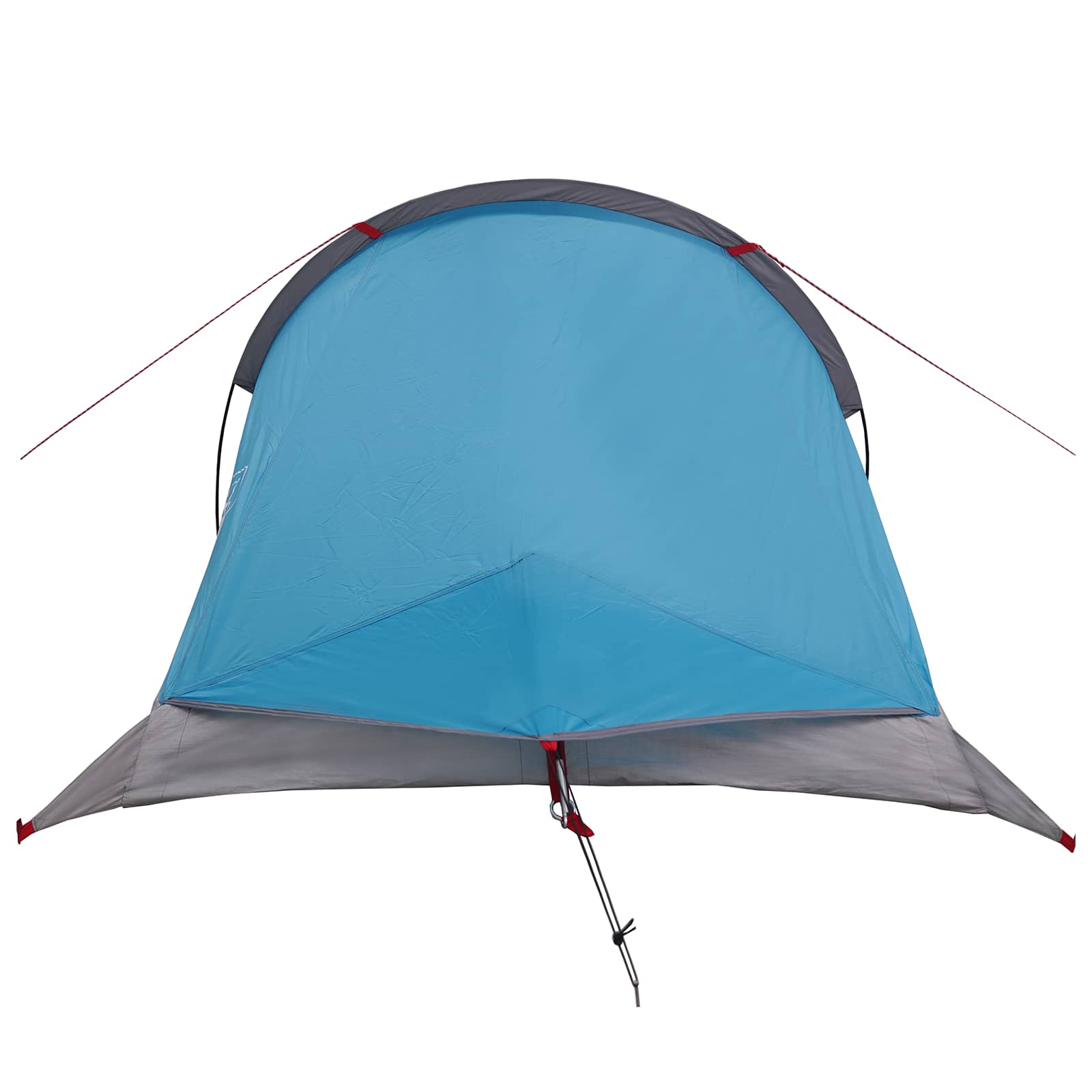 Trekkingzelt 2 Personen Blau 185T Polyester mit PU-Beschichtung