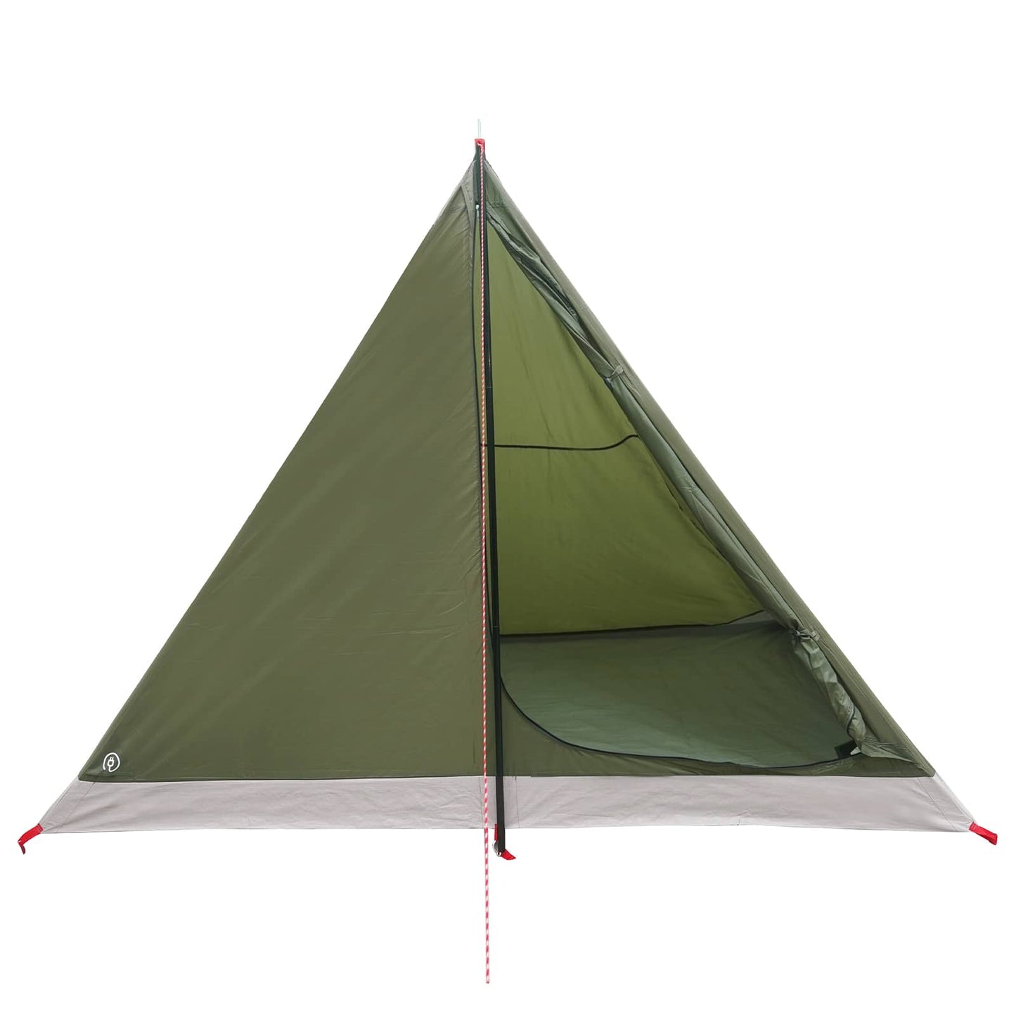 Trekkingzelt 4 Personen Olivgrün