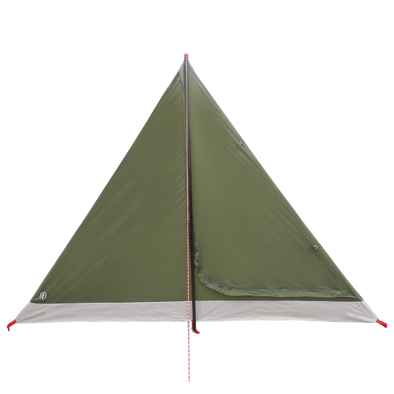 Trekkingzelt 4 Personen Olivgrün