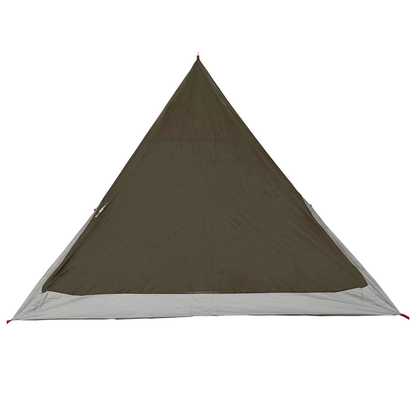 Trekkingzelt 4 Personen Braun und Grau