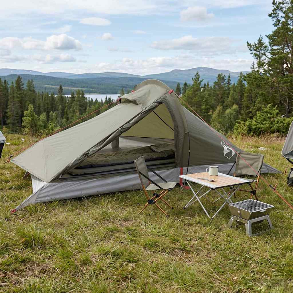 Trekkingzelt 2 Personen Olivgrün