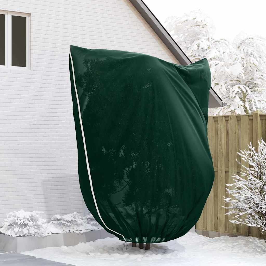 Frostschutzpflanzenfleeceabdeckungen 3 stk. Grün 3,5 x 2,5 m