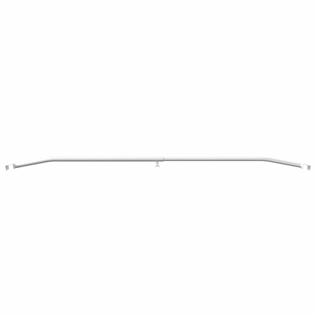 Planehalterung für Anhänger 4 Silber 102-155 cm Aluminium