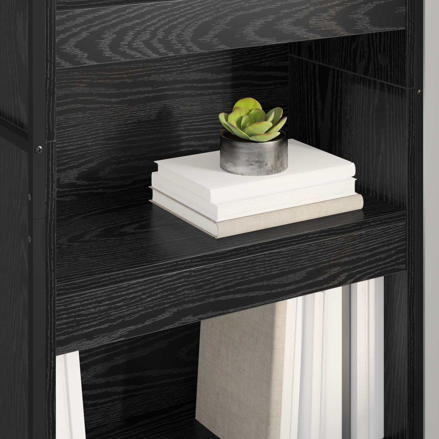 Bücherregal 60 x 30 x 189,5 cm Holzwerkstoff