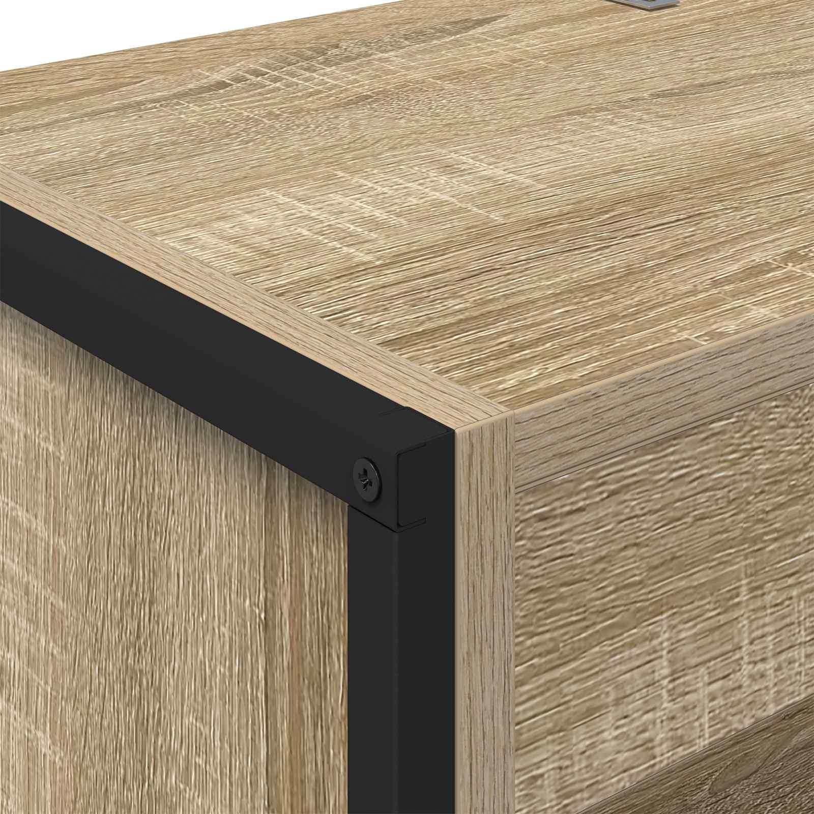 Bücherregal 60 x 30 x 189,5 cm Holzwerkstoff Sonoma