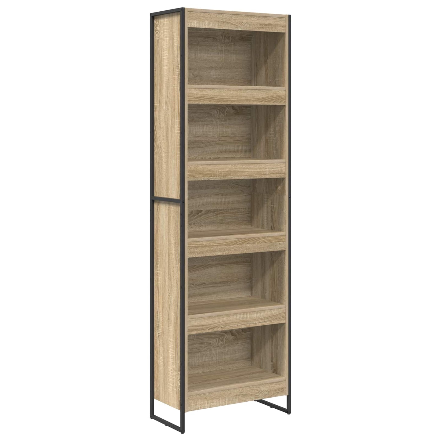 Bücherregal 60 x 30 x 189,5 cm Holzwerkstoff Sonoma
