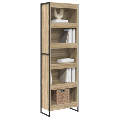 Bücherregal 60 x 30 x 189,5 cm Holzwerkstoff Sonoma