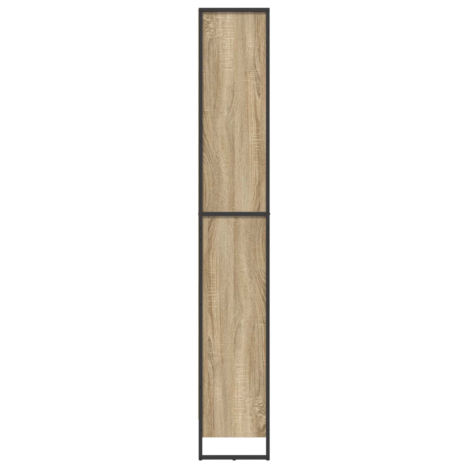 Bücherregal 60 x 30 x 189,5 cm Holzwerkstoff Sonoma