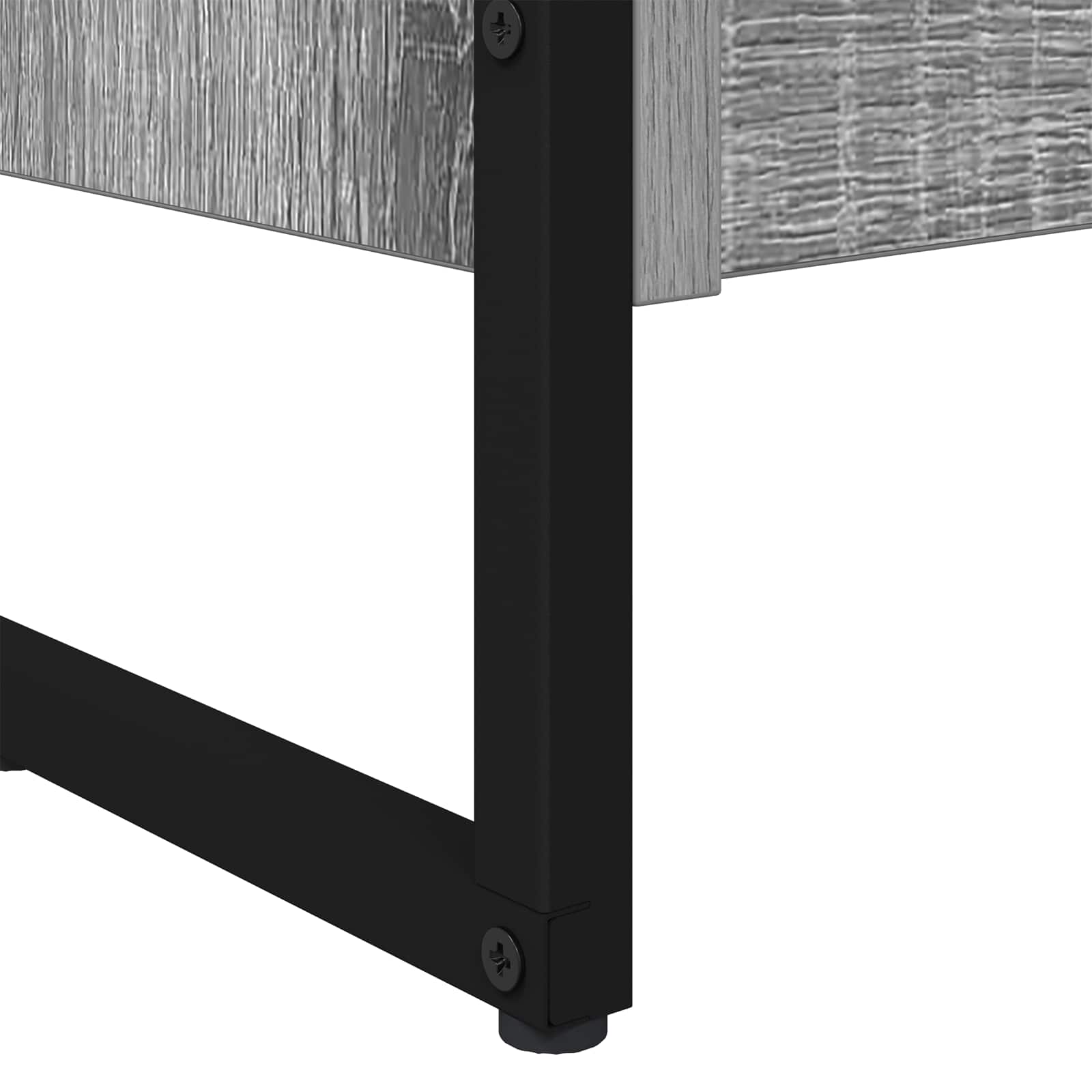 Bücherregal 60 x 30 x 189,5 cm Holzwerkstoff Graues Sonoma