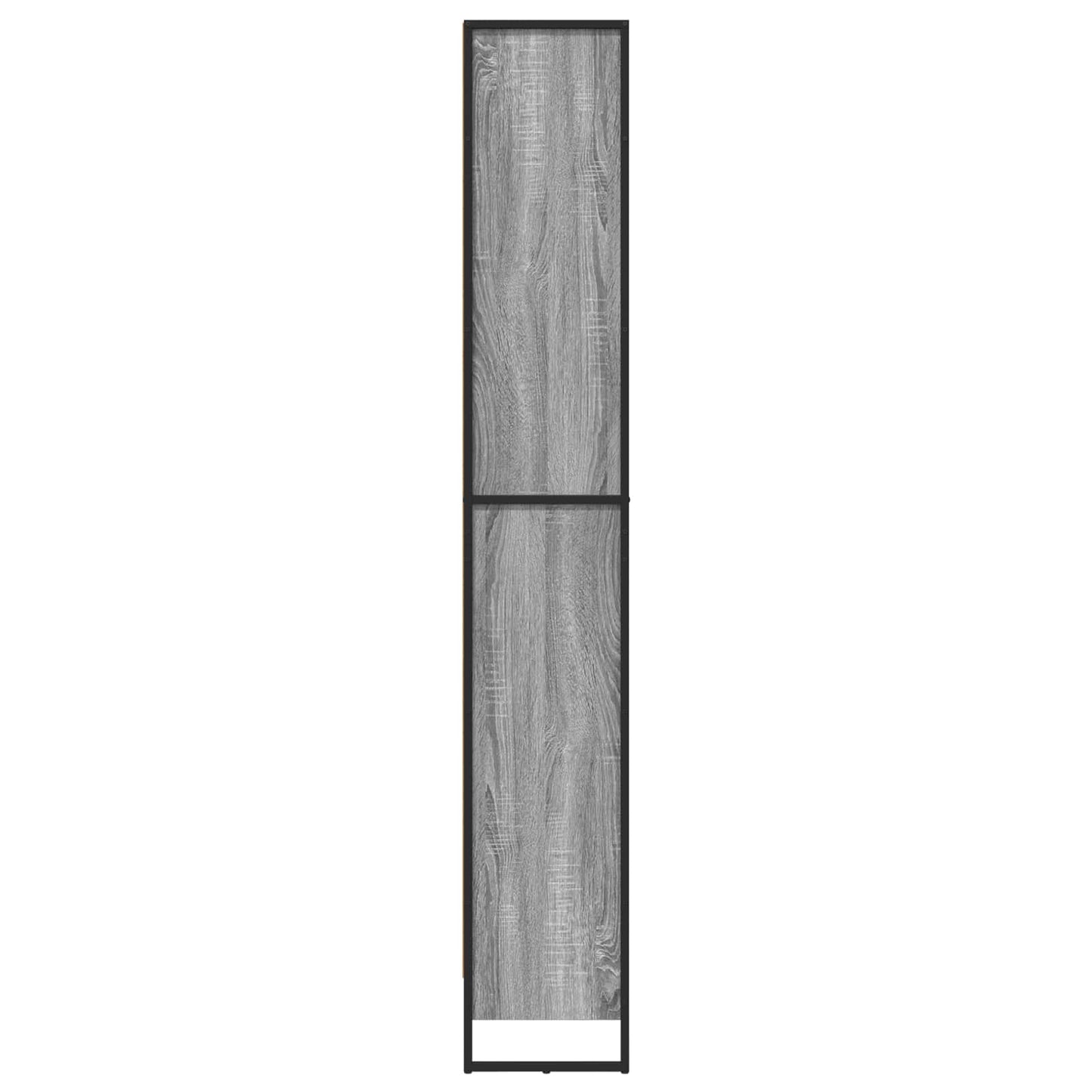 Bücherregal 60 x 30 x 189,5 cm Holzwerkstoff Graues Sonoma