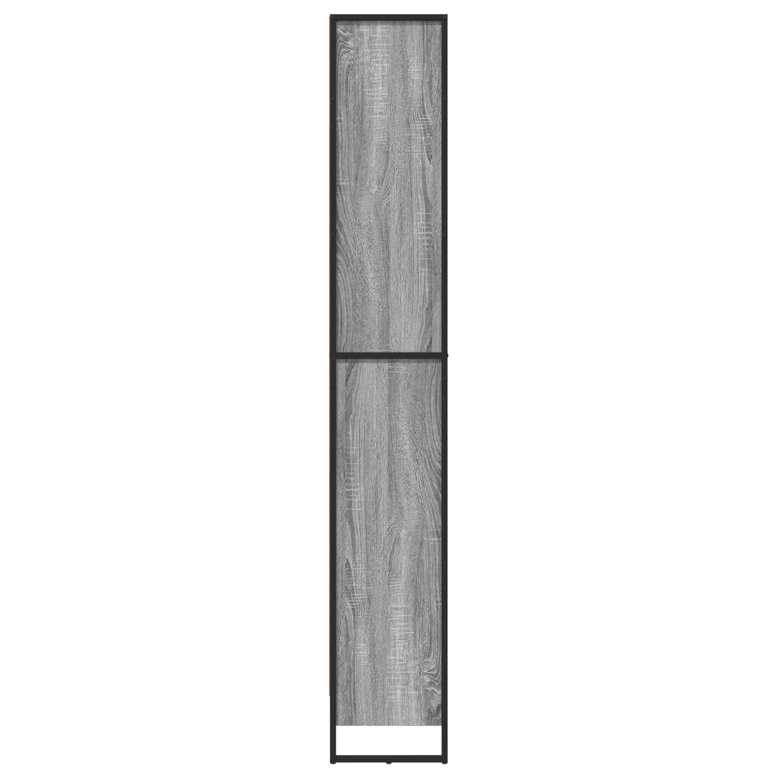 Bücherregal 60 x 30 x 189,5 cm Holzwerkstoff Graues Sonoma