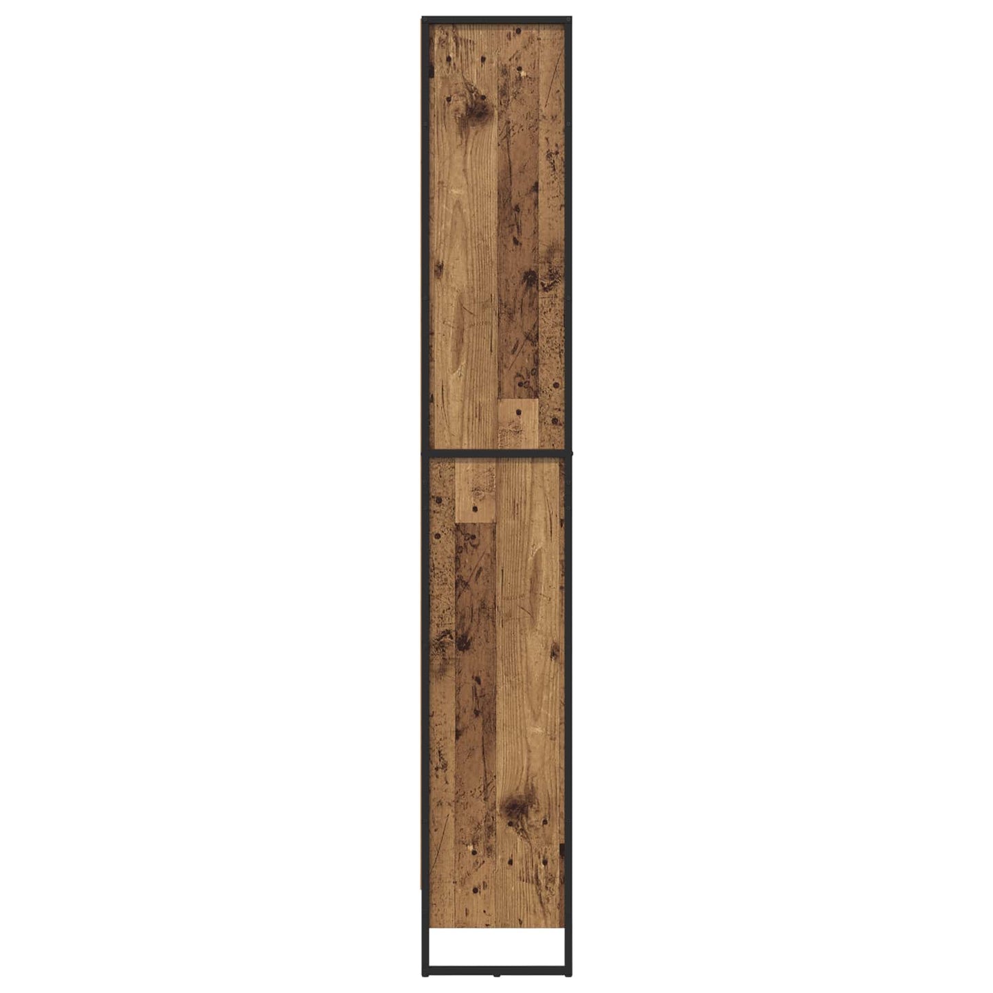 Bücherregal 60 x 30 x 189,5 cm Holzwerkstoff Altholz