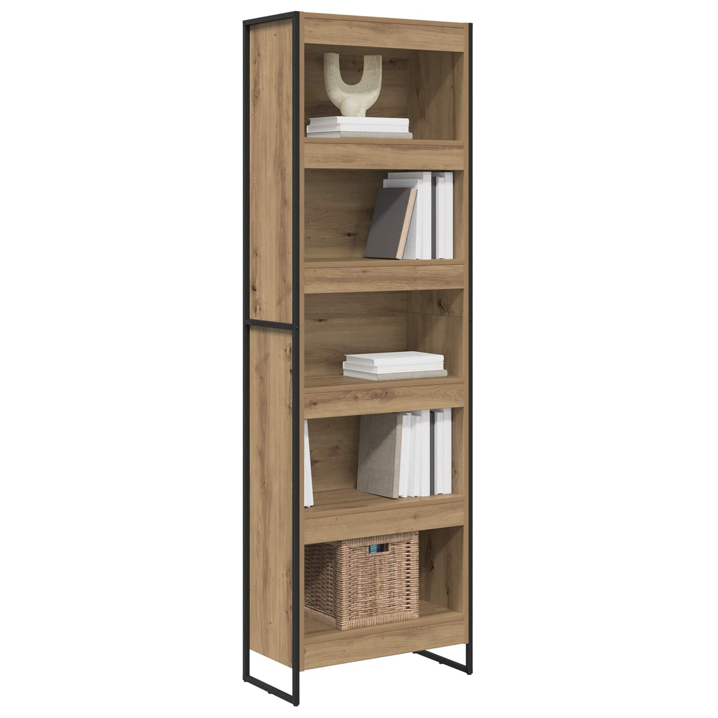 Bücherregal 60 x 30 x 189,5 cm Holzwerkstoff