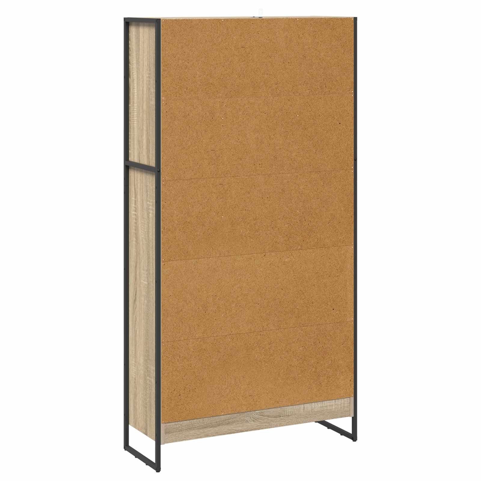 Bücherregal 80 x 30 x 155 cm Holzwerkstoff Sonoma