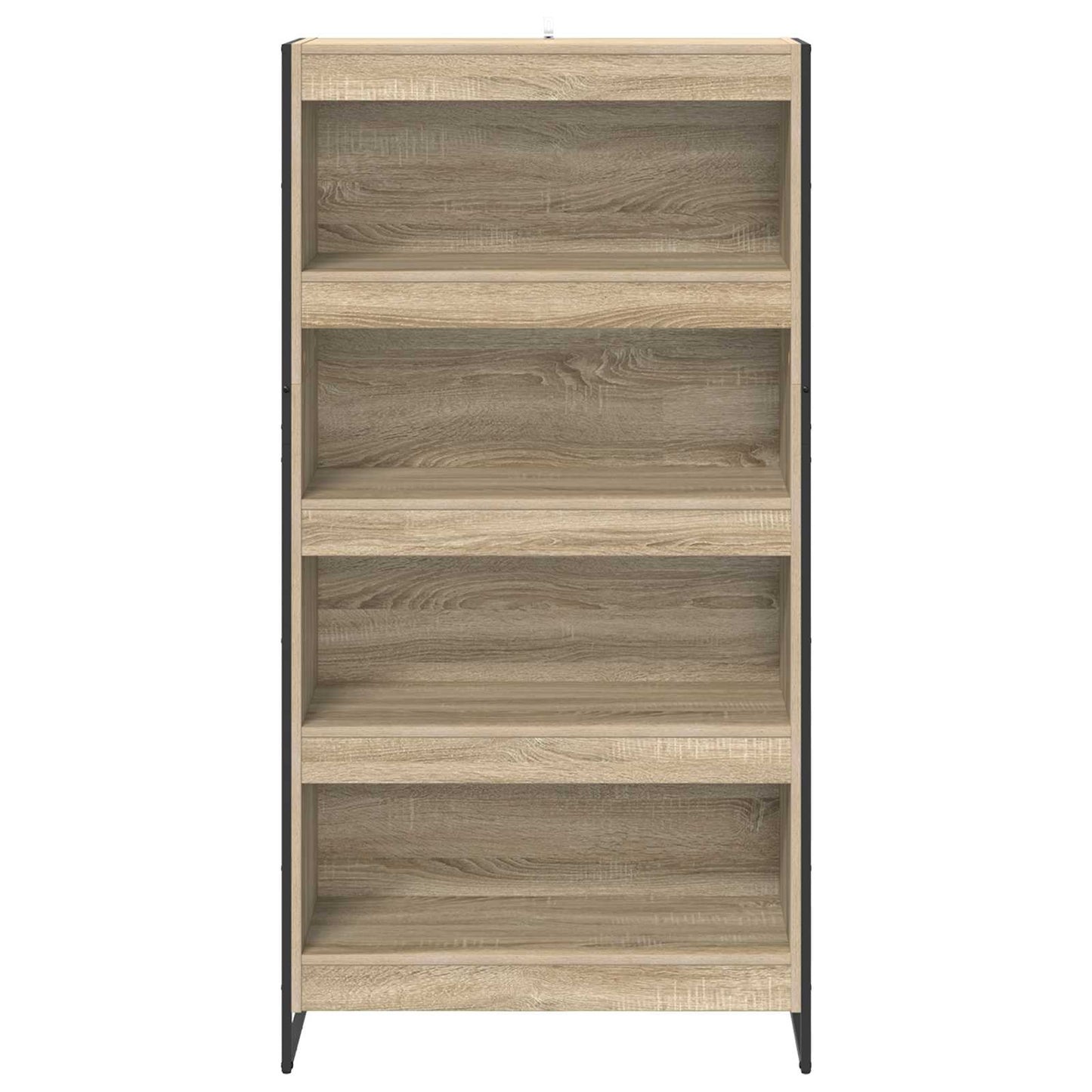 Bücherregal 80 x 30 x 155 cm Holzwerkstoff Sonoma