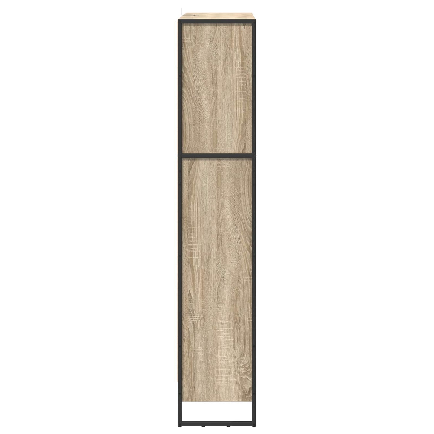 Bücherregal 80 x 30 x 155 cm Holzwerkstoff Sonoma