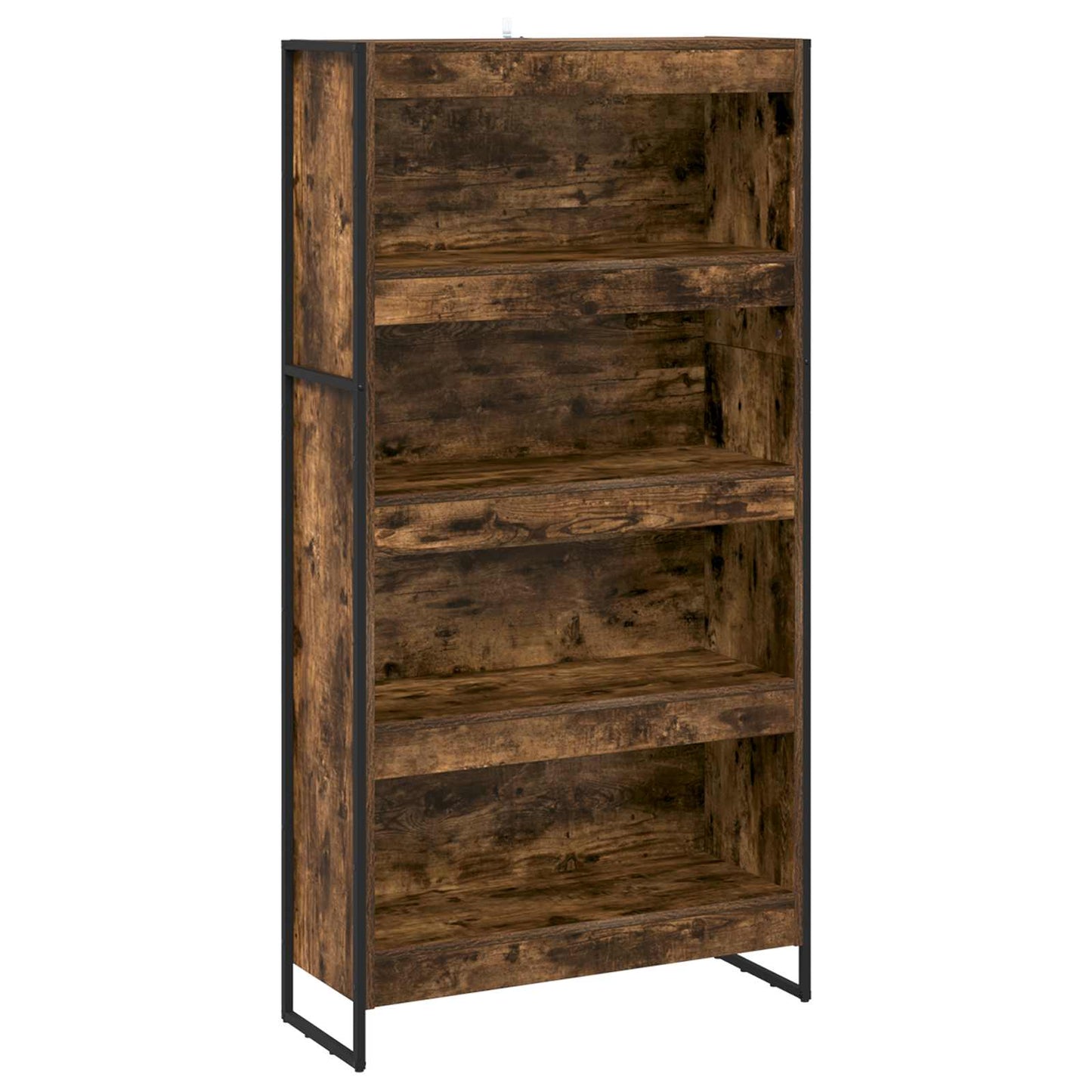 Bücherregal 80 x 30 x 155 cm Holzwerkstoff Raucharbe