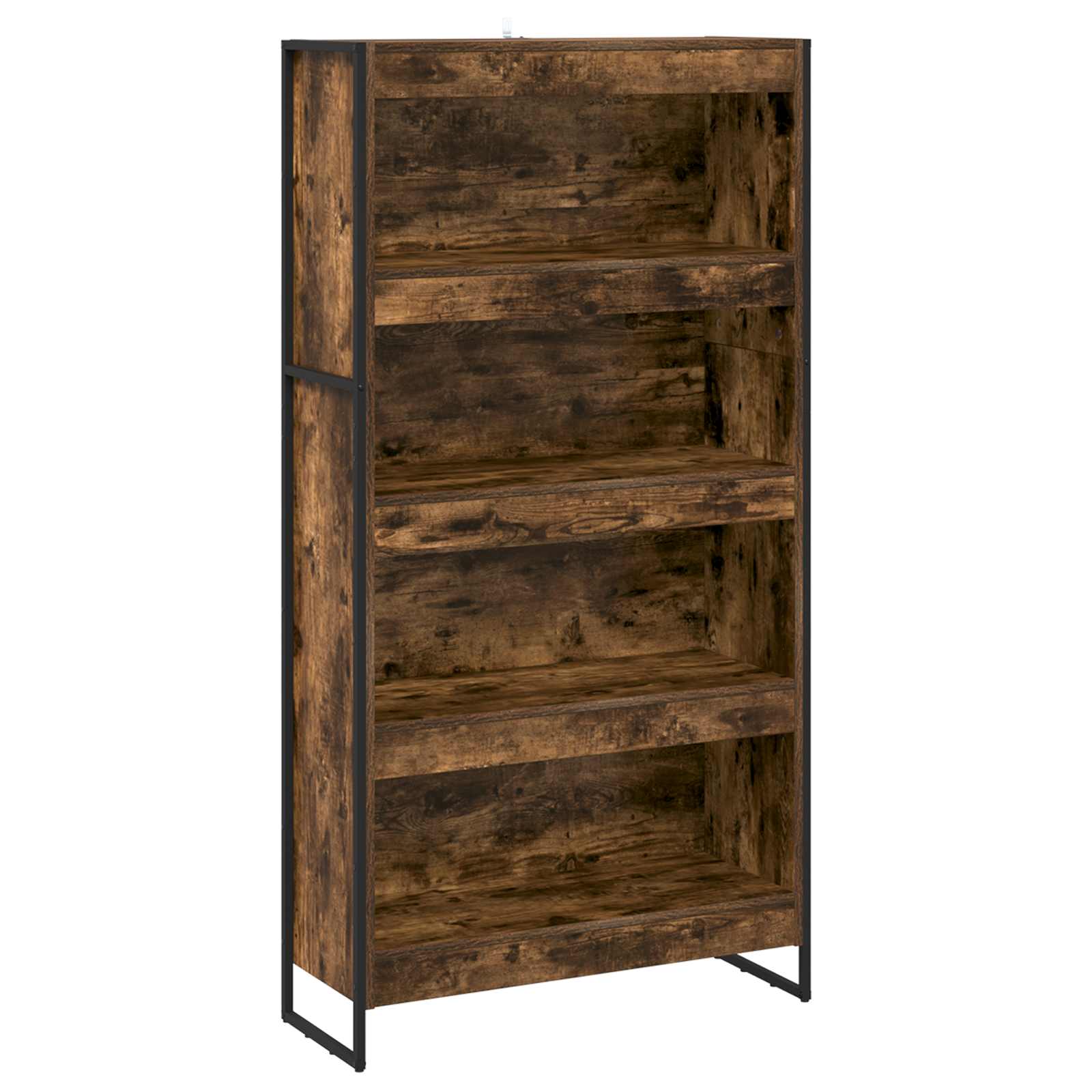 Bücherregal 80 x 30 x 155 cm Holzwerkstoff Raucharbe