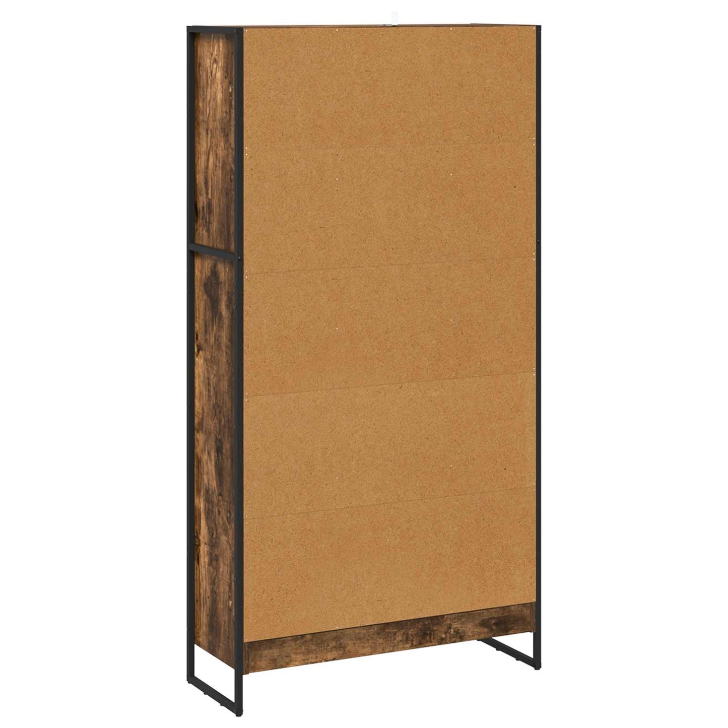 Bücherregal 80 x 30 x 155 cm Holzwerkstoff Raucharbe
