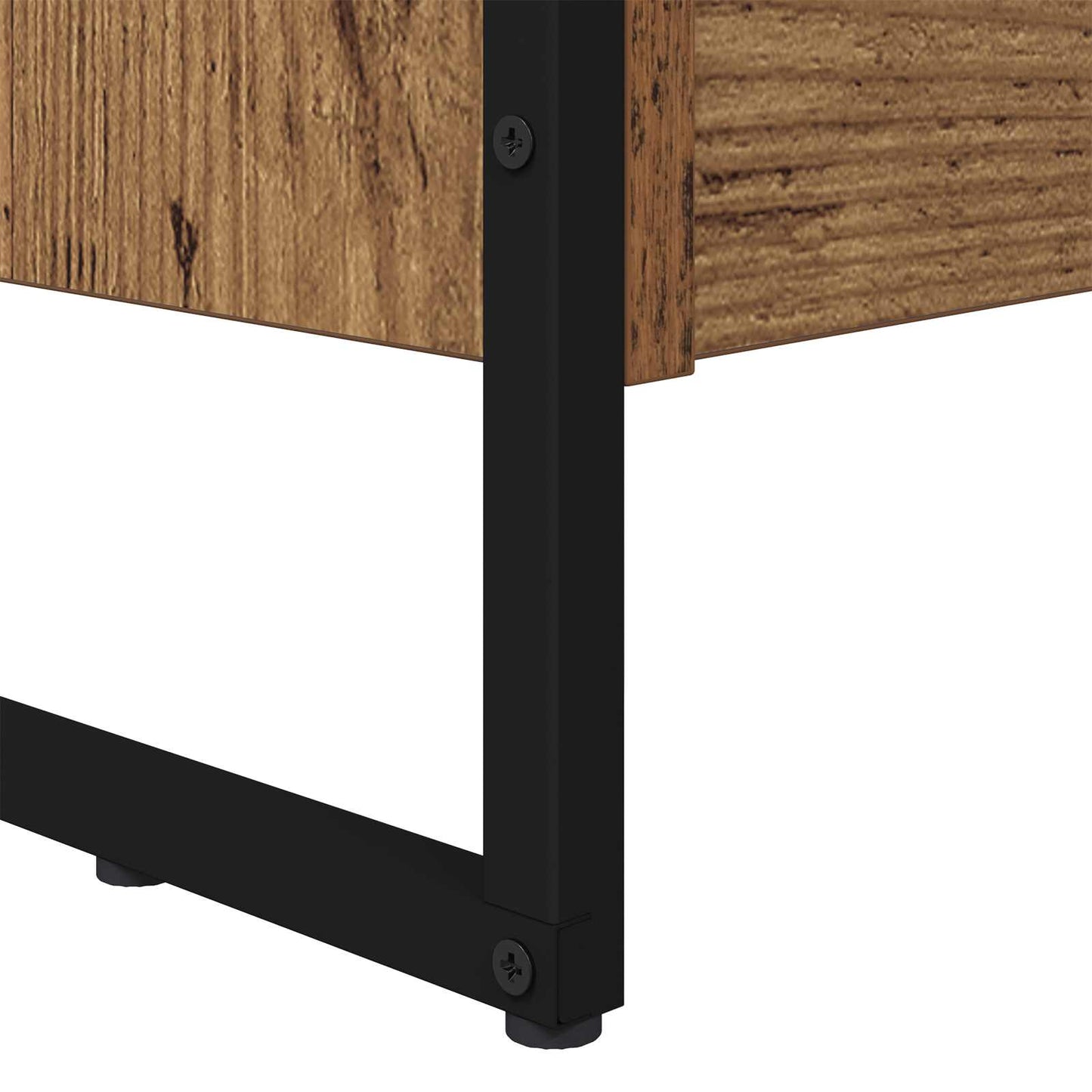 Bücherregal 80 x 30 x 155 cm Holzwerkstoff Altholz