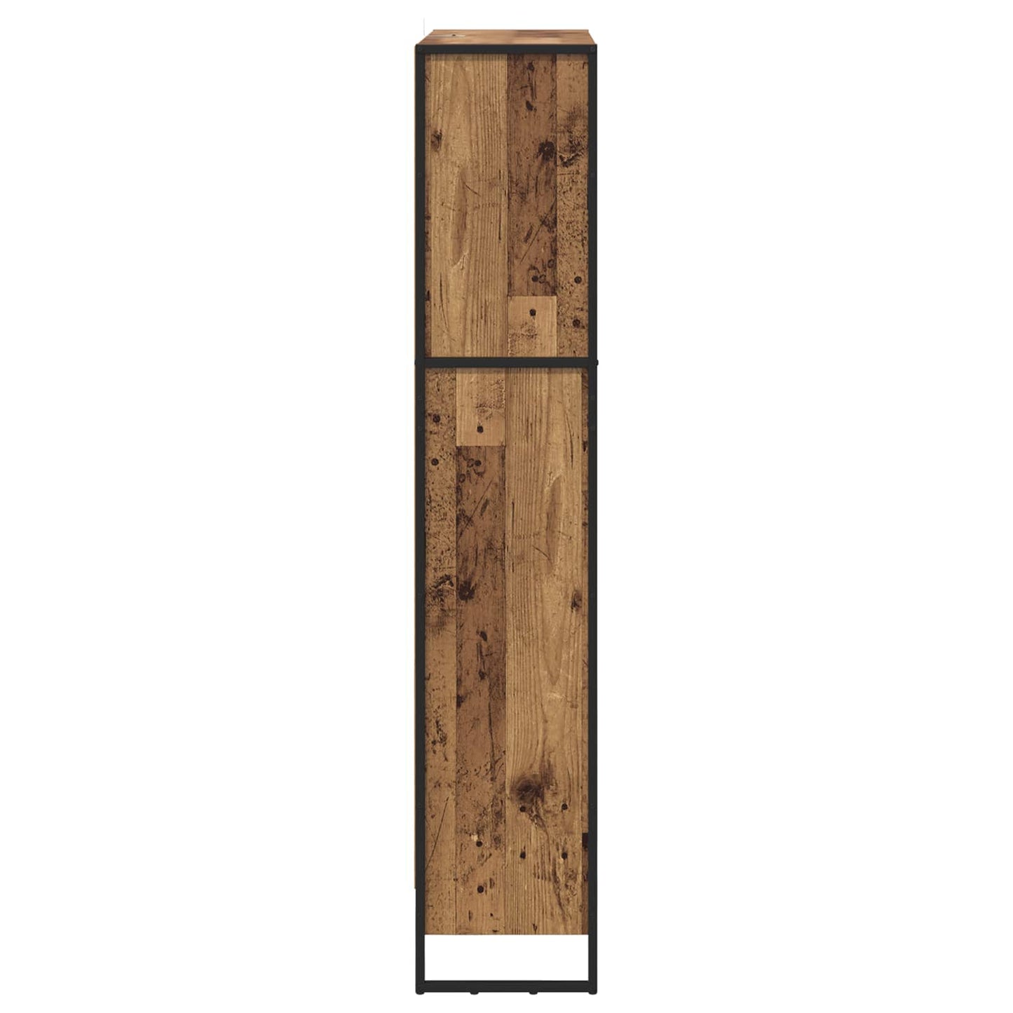 Bücherregal 80 x 30 x 155 cm Holzwerkstoff Altholz