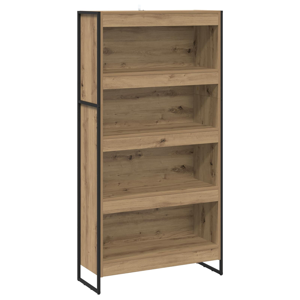 Bücherregal 80 x 30 x 155 cm Holzwerkstoff Kunsthandwerk Eiche