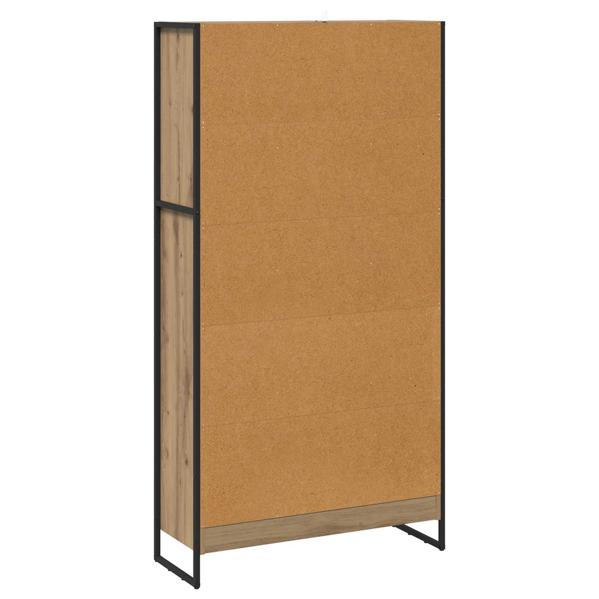 Bücherregal 80 x 30 x 155 cm Holzwerkstoff Kunsthandwerk Eiche