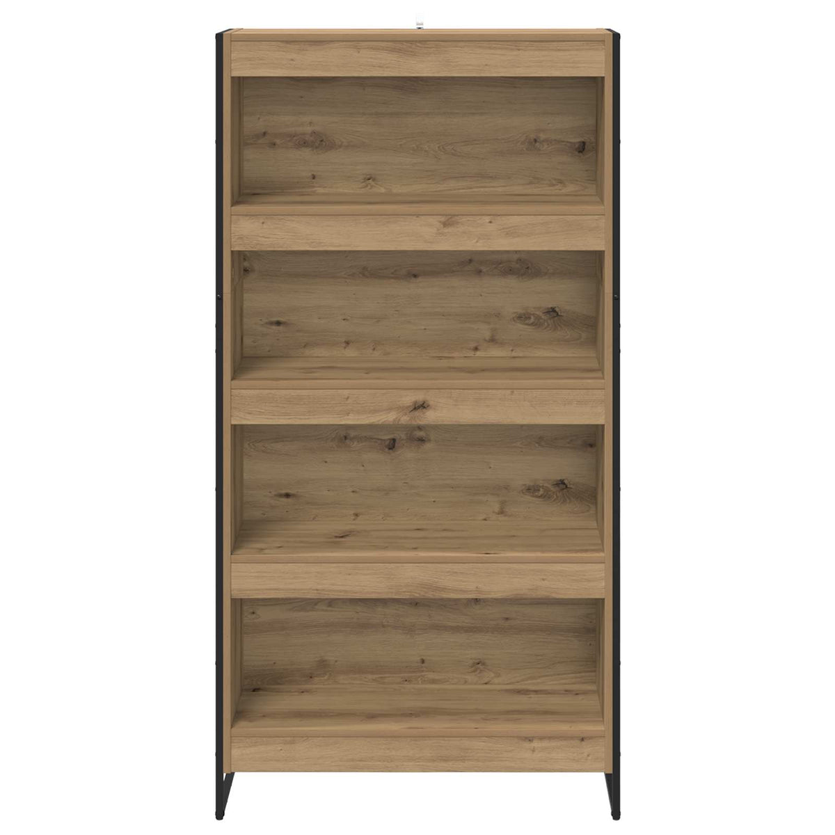 Bücherregal 80 x 30 x 155 cm Holzwerkstoff Kunsthandwerk Eiche