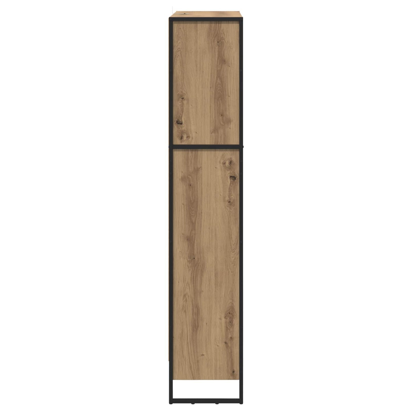 Bücherregal 80 x 30 x 155 cm Holzwerkstoff Kunsthandwerk Eiche