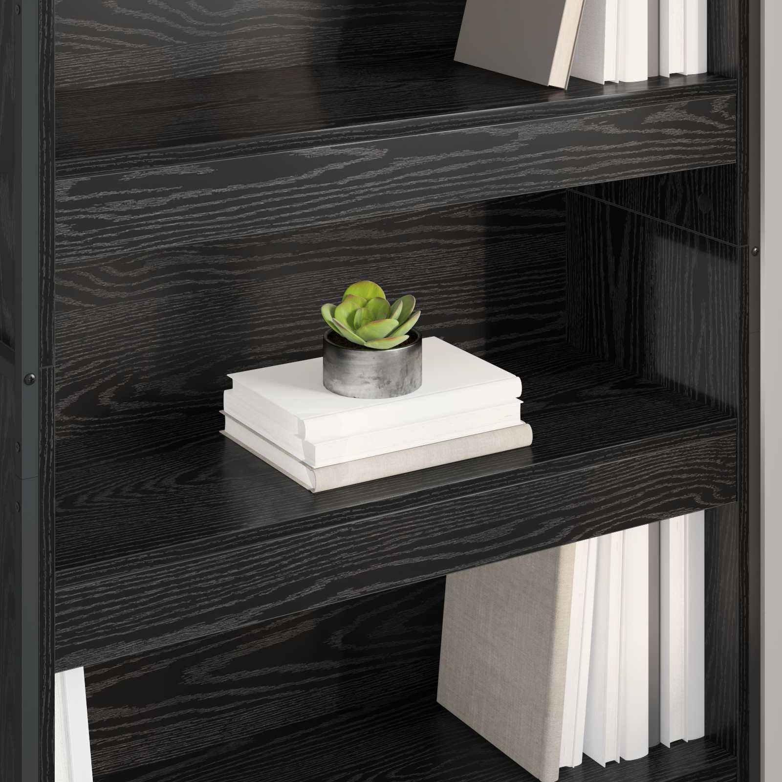 Bücherregal 80 x 30 x 189,5 cm Holzwerkstoff