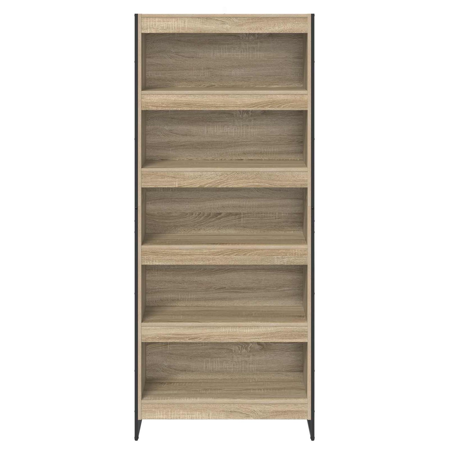 Bücherregal 80 x 30 x 189,5 cm Holzwerkstoff Sonoma