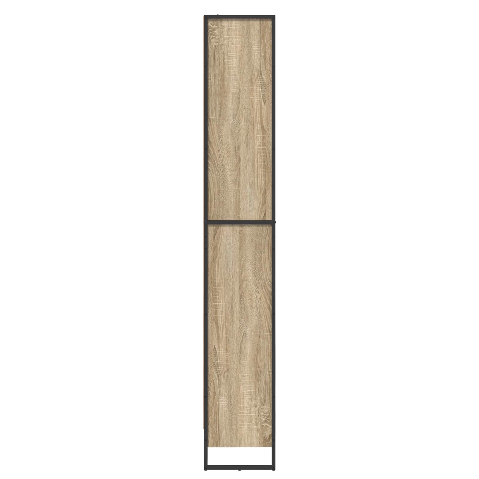 Bücherregal 80 x 30 x 189,5 cm Holzwerkstoff Sonoma