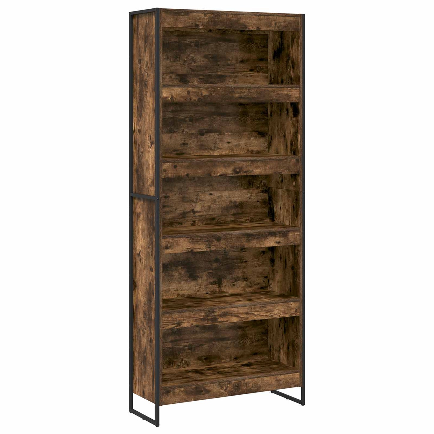 Bücherregal 80 x 30 x 189,5 cm Holzwerkstoff Raucharbe