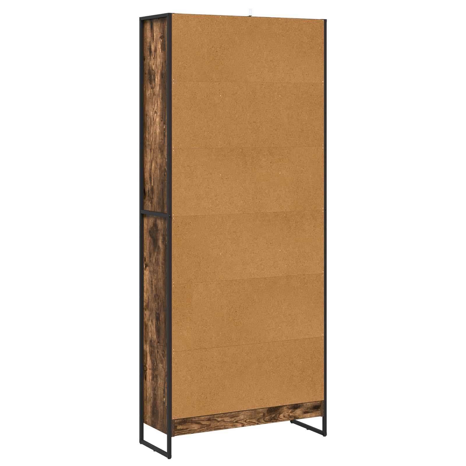 Bücherregal 80 x 30 x 189,5 cm Holzwerkstoff Raucharbe