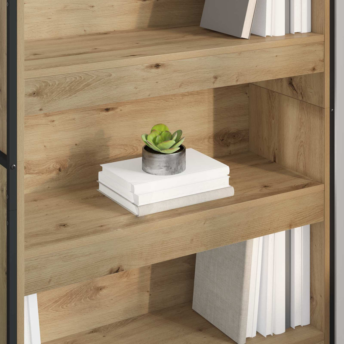 Bücherregal 80 x 30 x 189,5 cm Holzwerkstoff