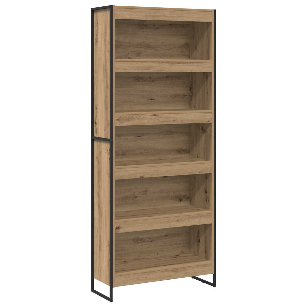 Bücherregal 80 x 30 x 189,5 cm Holzwerkstoff