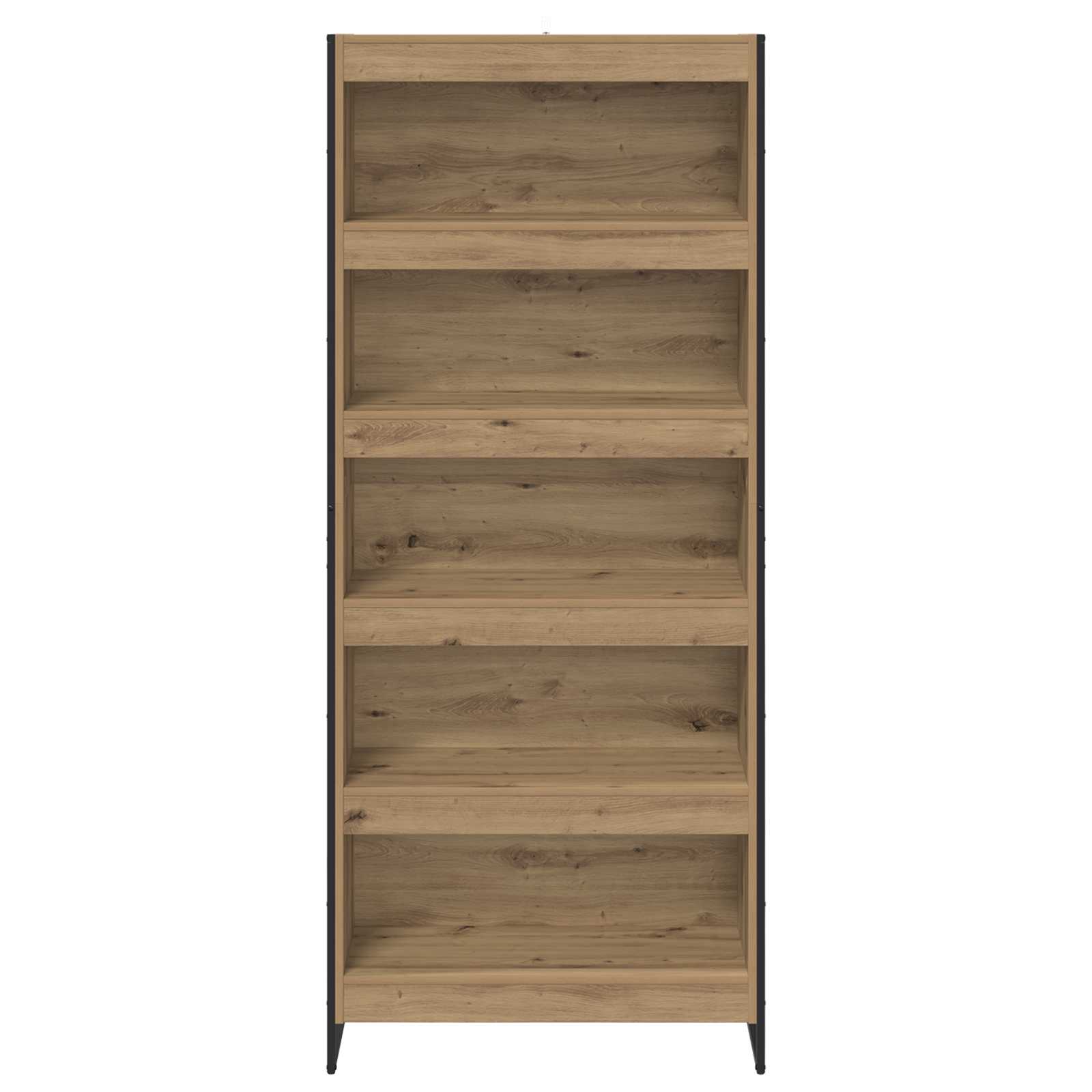 Bücherregal 80 x 30 x 189,5 cm Holzwerkstoff