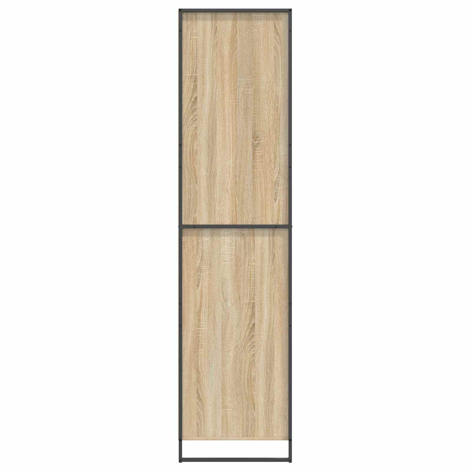 Warderobe mit Speicher Sonoma 50 x 50 x 200 cm Holzwerkstoff