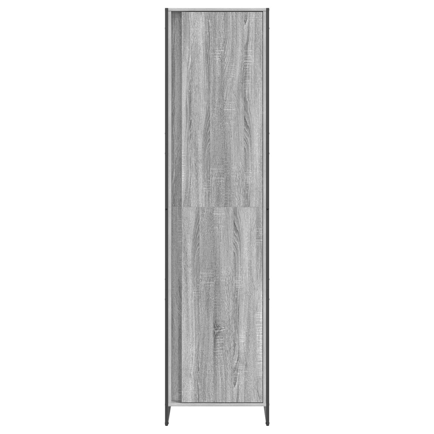 Warderobe mit Tür Graues Sonoma 50 x 50 x 200 cm Holzwerkstoff