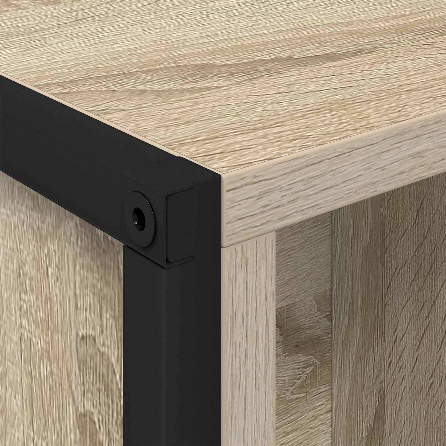 Bücherregal 99,5 x 30 x 108 cm Holzwerkstoff Sonoma