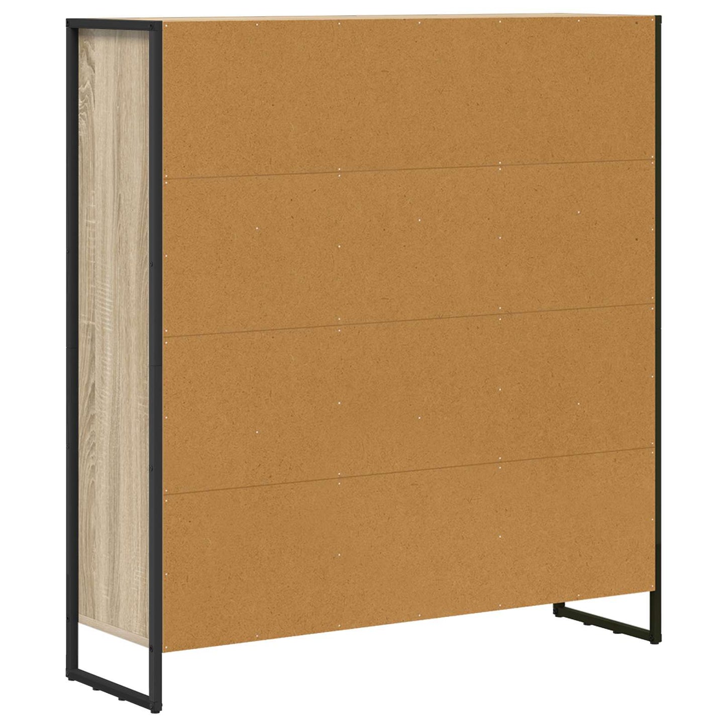 Bücherregal 99,5 x 30 x 108 cm Holzwerkstoff Sonoma