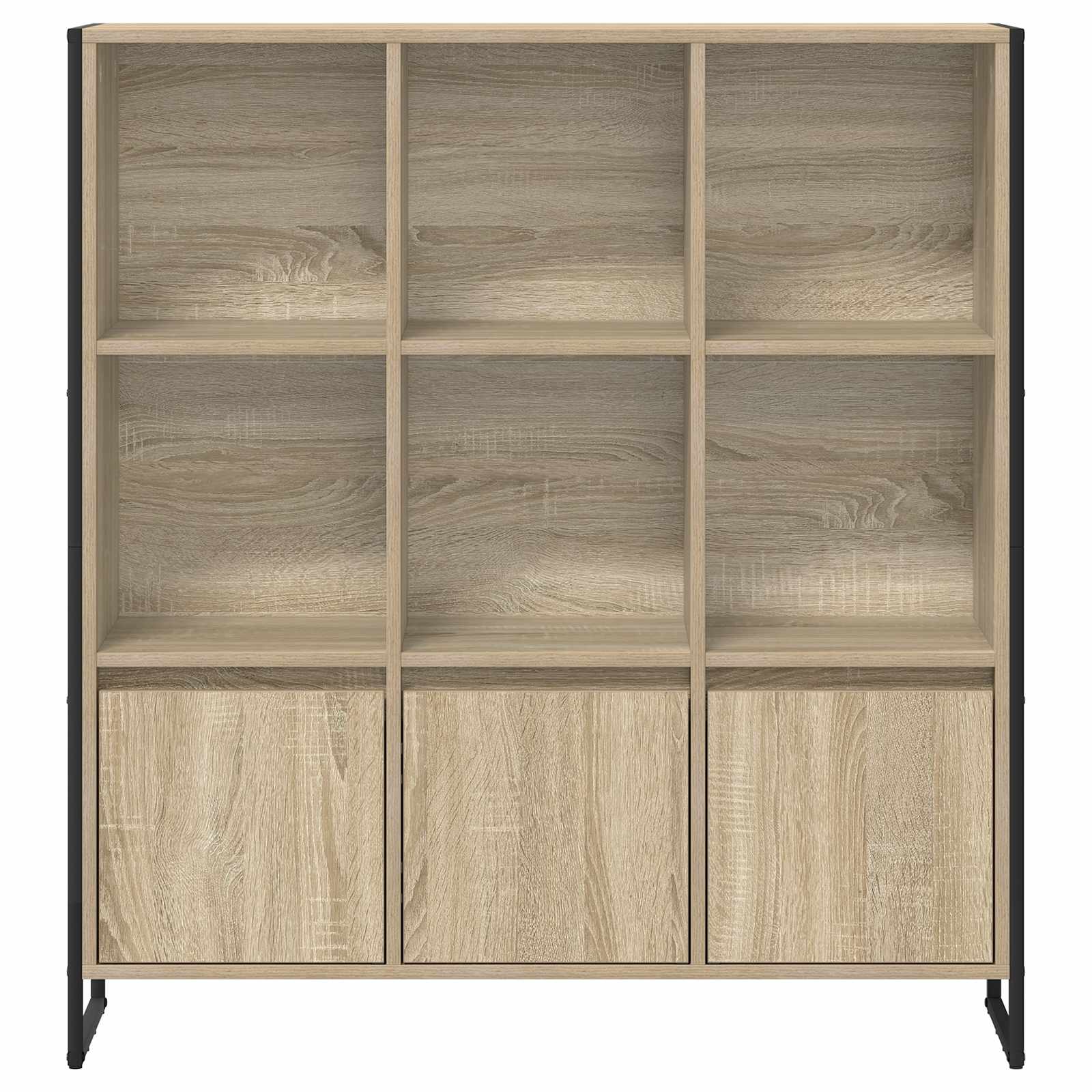 Bücherregal 99,5 x 30 x 108 cm Holzwerkstoff Sonoma