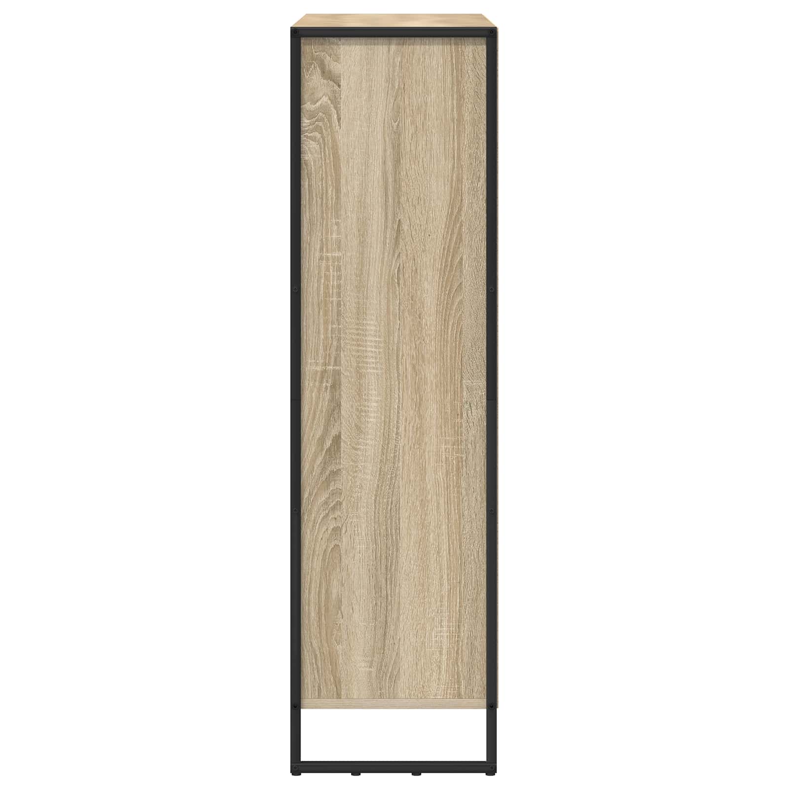 Bücherregal 99,5 x 30 x 108 cm Holzwerkstoff Sonoma