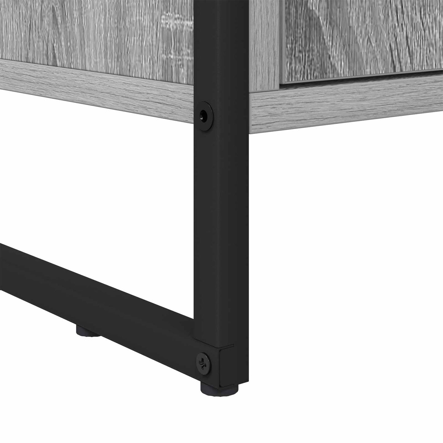 Bücherregal 99,5 x 30 x 108 cm Holzwerkstoff Graues Sonoma