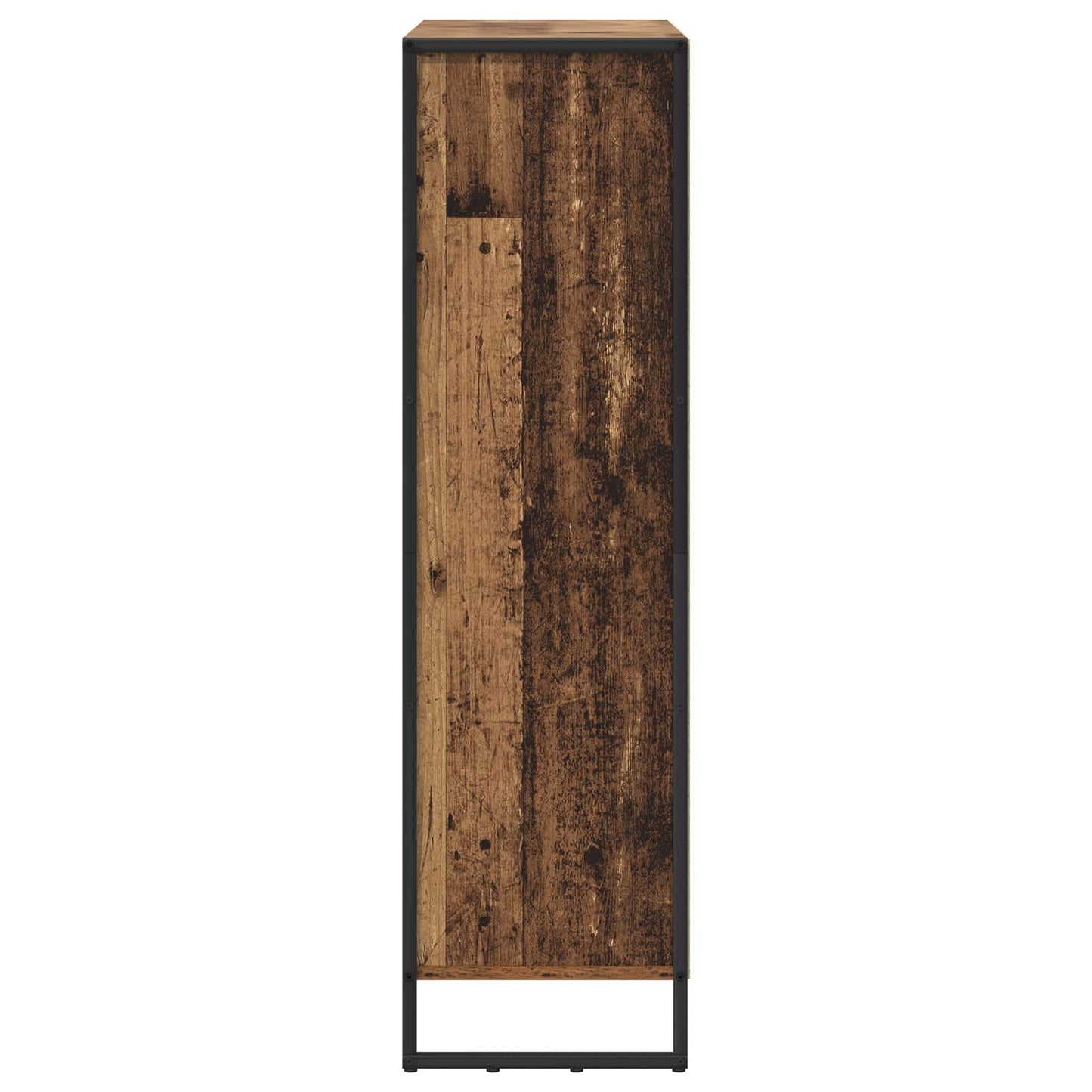 Bücherregal 99,5 x 30 x 108 cm Holzwerkstoff Altholz