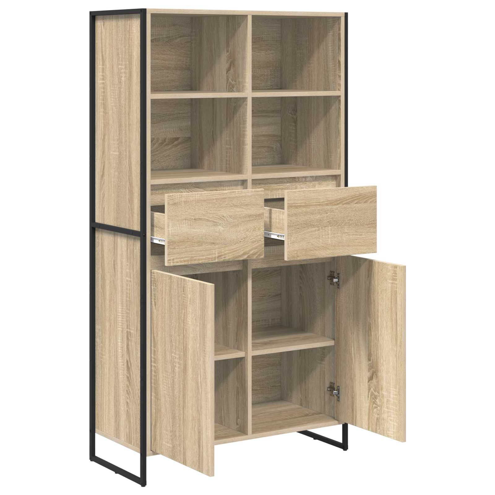 Sideboard Sonoma 81 x 36 x 150.5 cm Holzwerkstoff