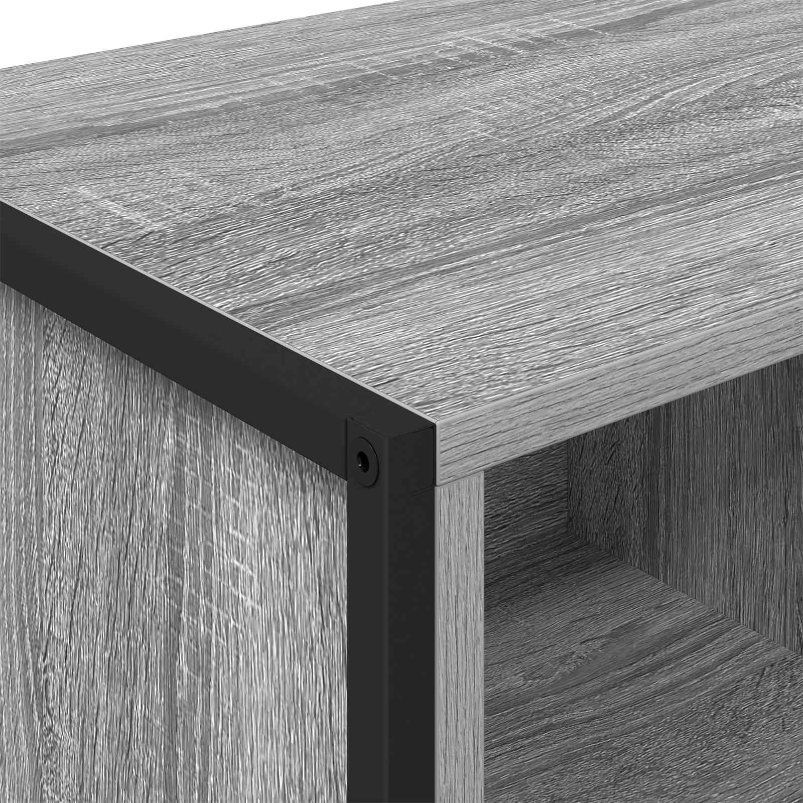 Sideboard Graues Sonoma 81 x 36 x 150.5 cm Holzwerkstoff