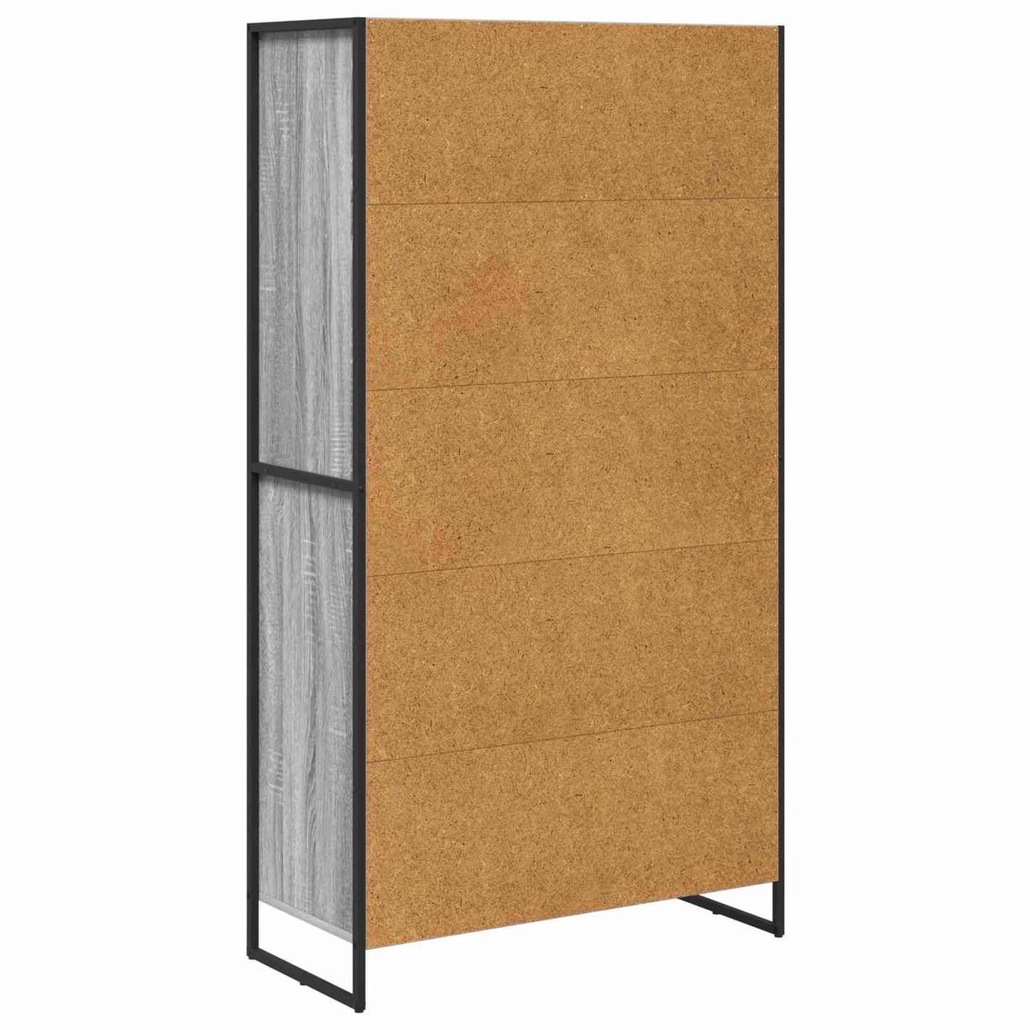 Sideboard Graues Sonoma 81 x 36 x 150.5 cm Holzwerkstoff
